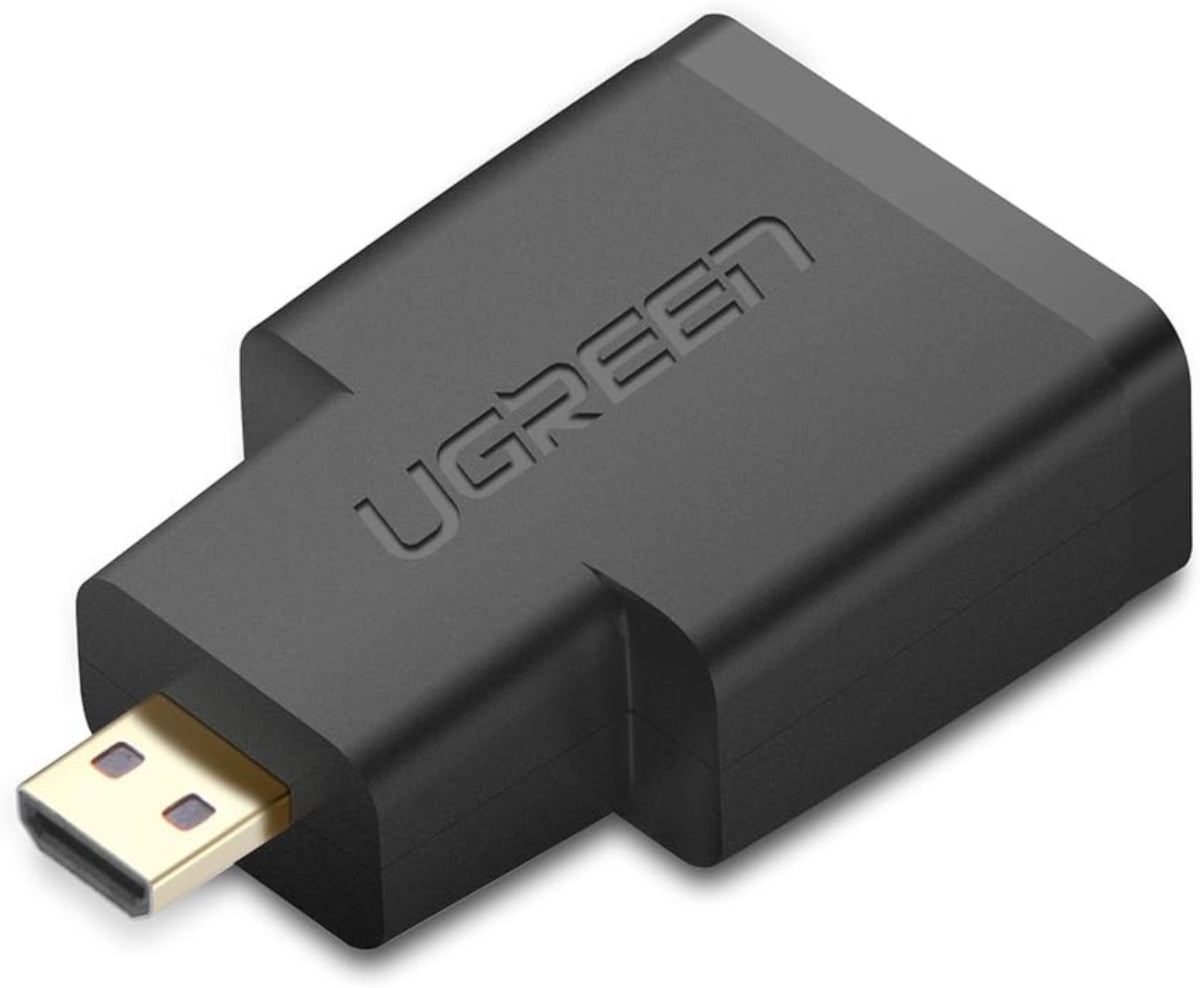 UGreen Micro HDMI Male to HDMI Female Adapter – Black-0