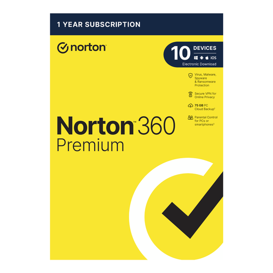 Norton 360 Premium 75GB – 10 Devices (Physical Package)-0