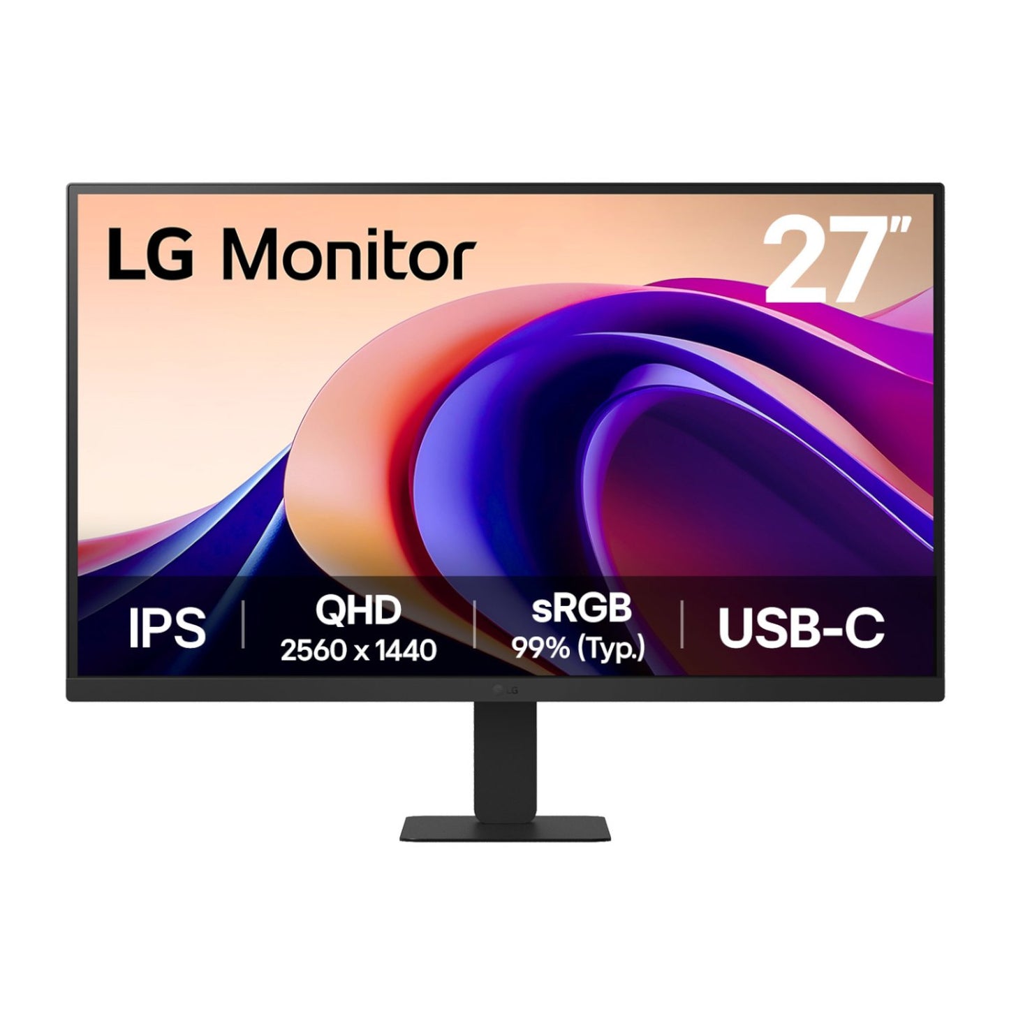 LG UltraFine 27" QHD IPS Monitor 100Hz with USB-C-0