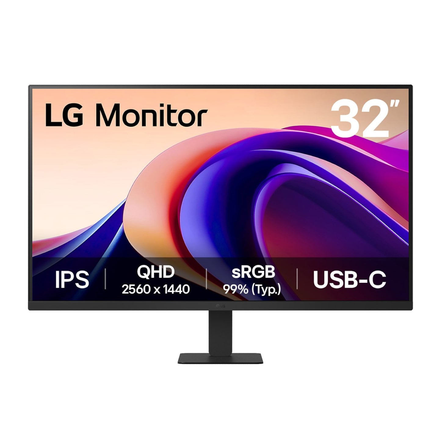 LG UltraFine 32" QHD IPS Monitor 100Hz with USB-C-0