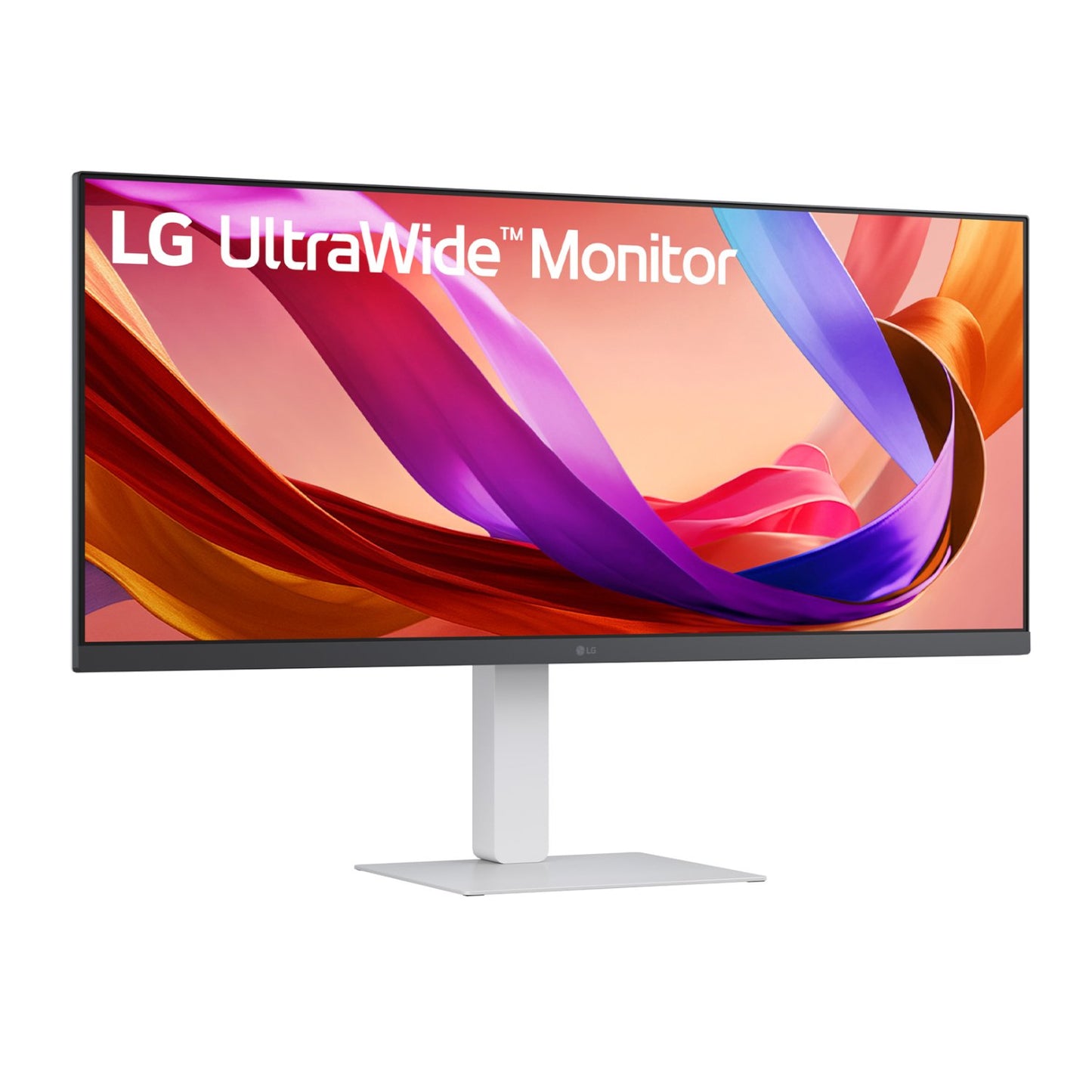 LG UltraWide 34" FHD IPS White Monitor 100Hz USB-C incl Speaker-2