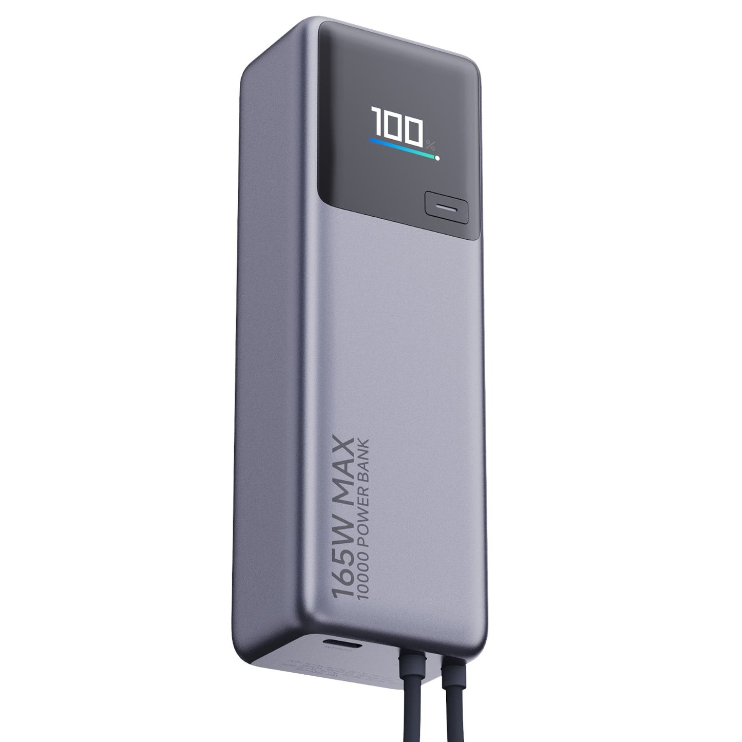 Xiaomi 165W Power Bank 10000mAh (Integrated Cable)-Silver-2