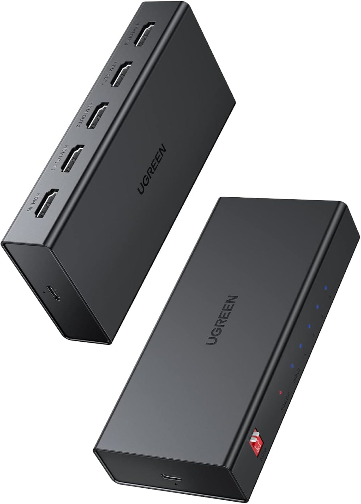 UGreen HDMI 1×4 Video Splitter 4K – Black-0