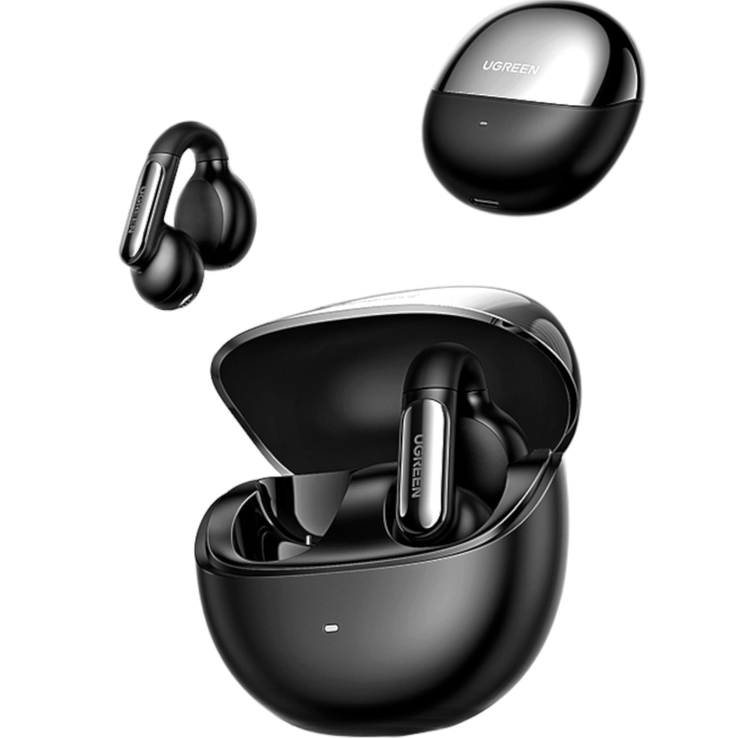 UGreen HiTune S5 Open-Ear TWS Earbuds–Black-1