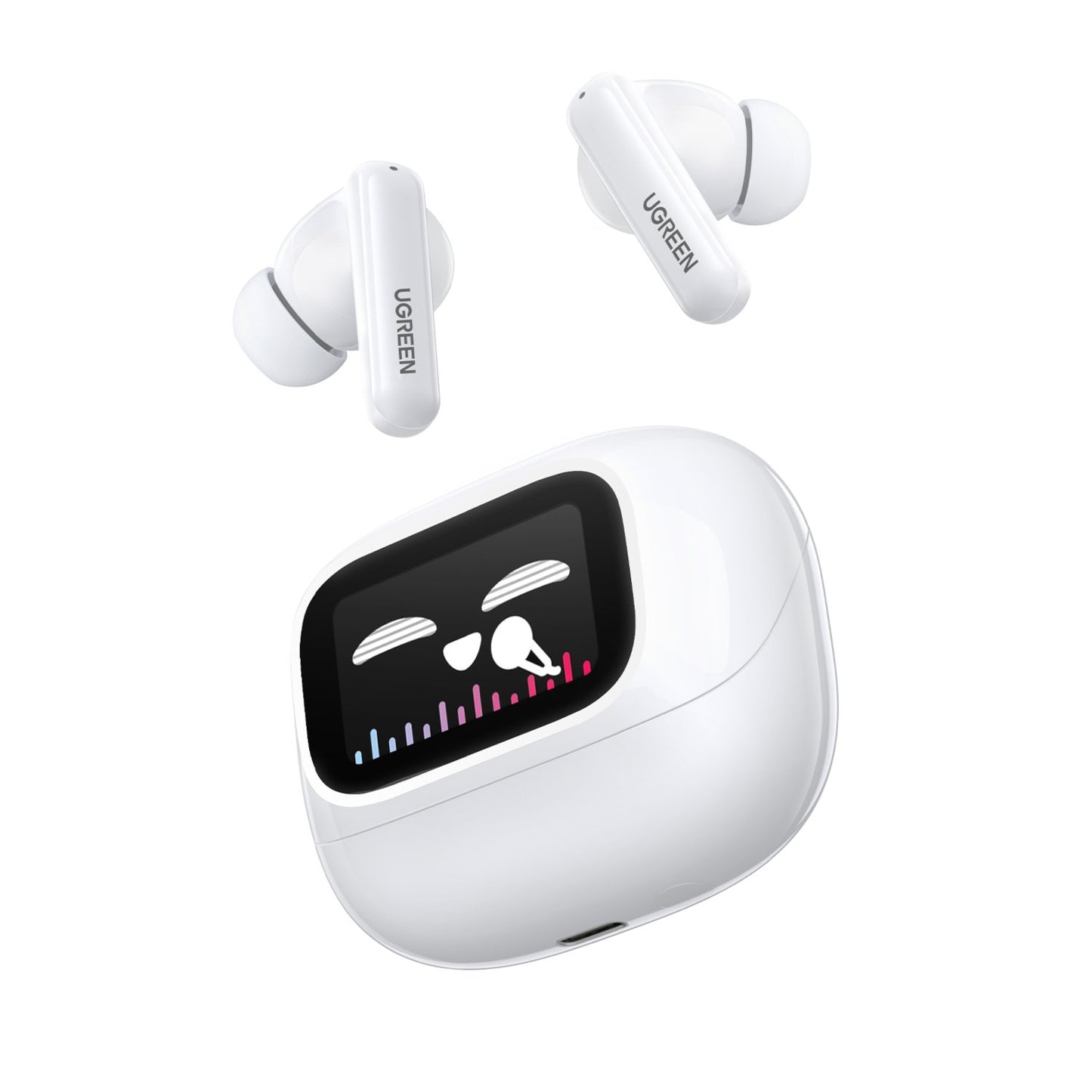 UGreen EchoBuds Magic Wireless (In-Ear Earphones)–White-0