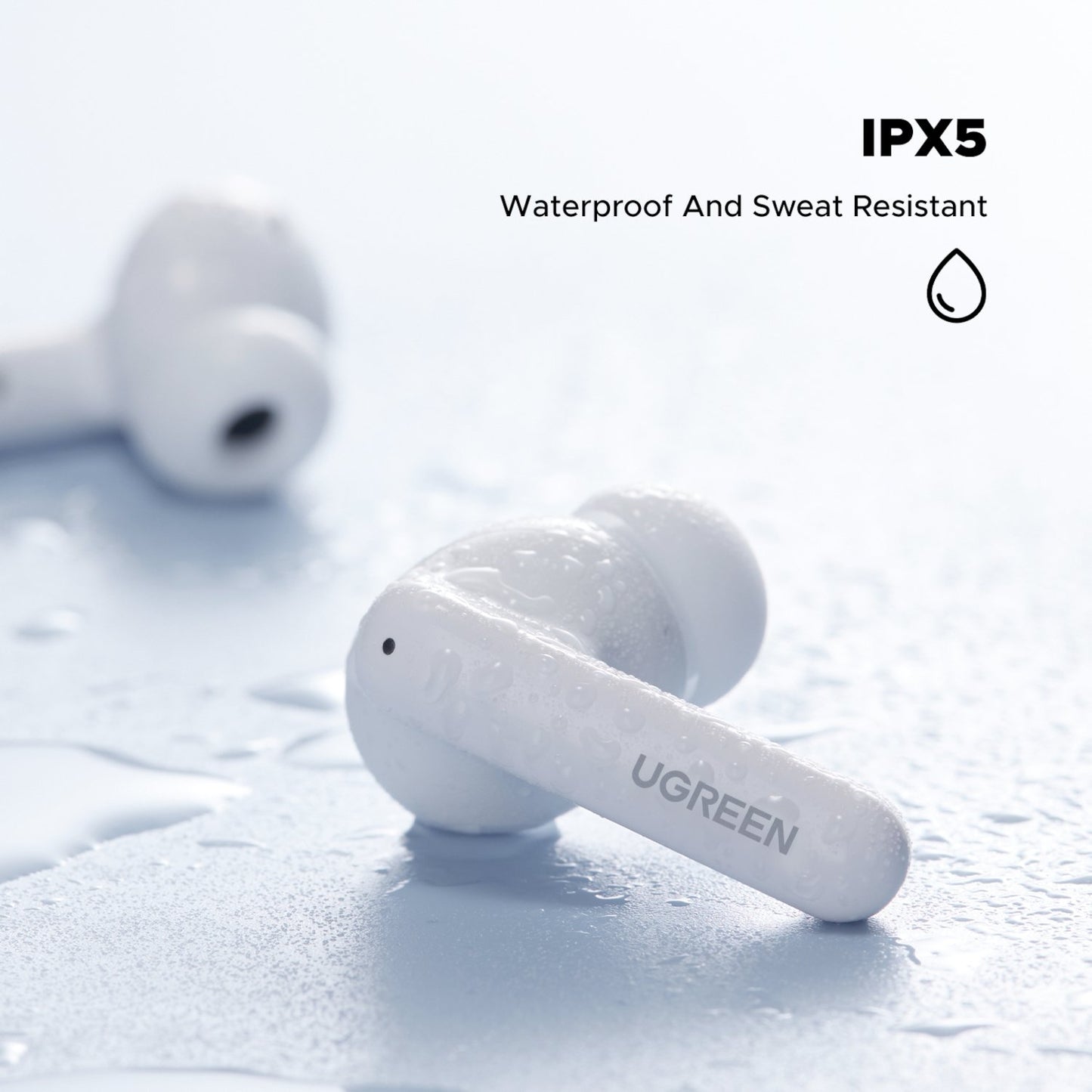 UGreen EchoBuds Magic Wireless (In-Ear Earphones)–White-3