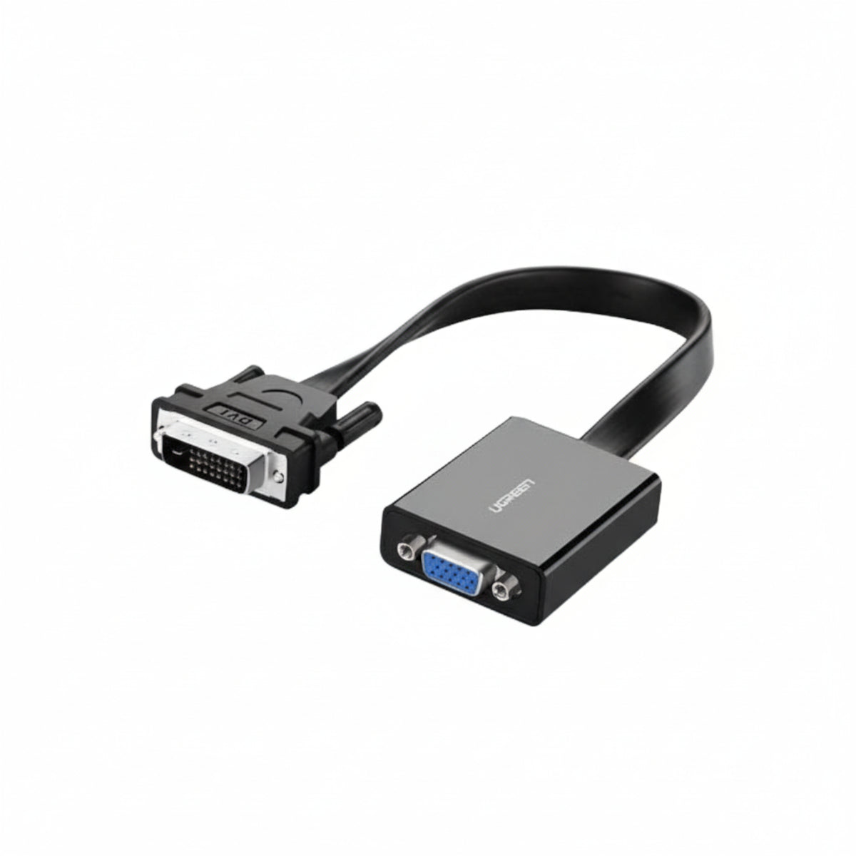 UGreen DVI-D 24+1 to VGA Active Video Adapter (Male to Female) – Black-2