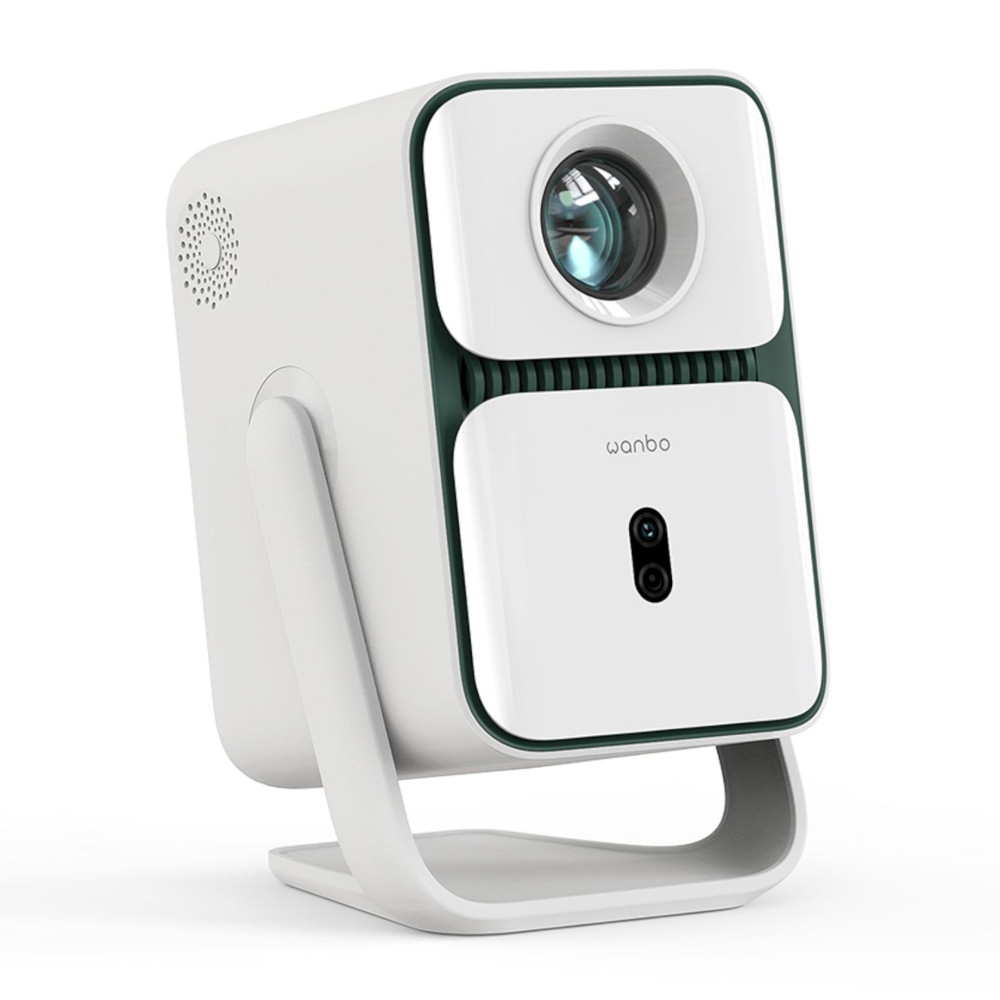 Wanbo T2 Ultra – 1080P 500ANSI Android 11 Smart Home Theatre Projector – White-1