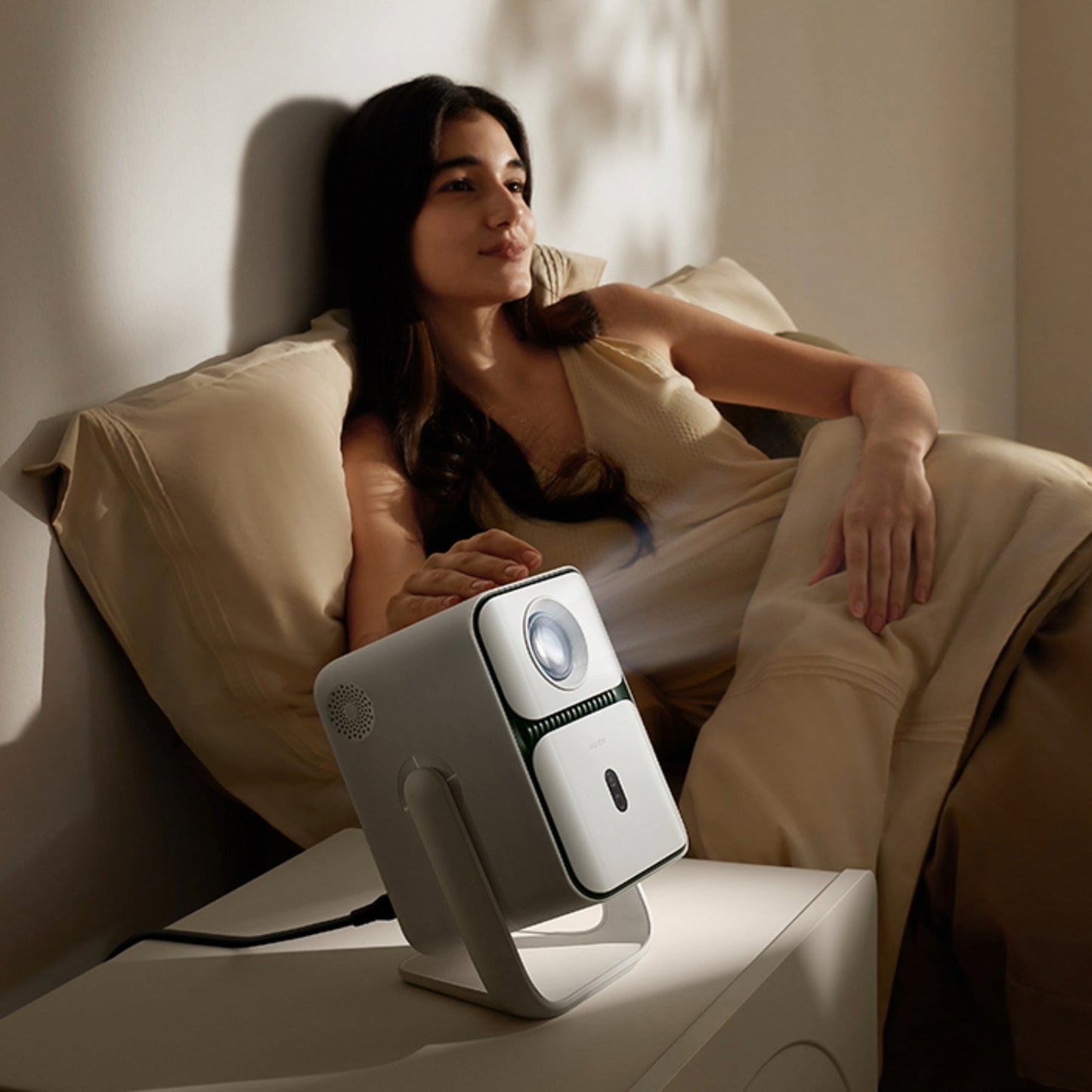 Wanbo T2 Ultra – 1080P 500ANSI Android 11 Smart Home Theatre Projector – White-6