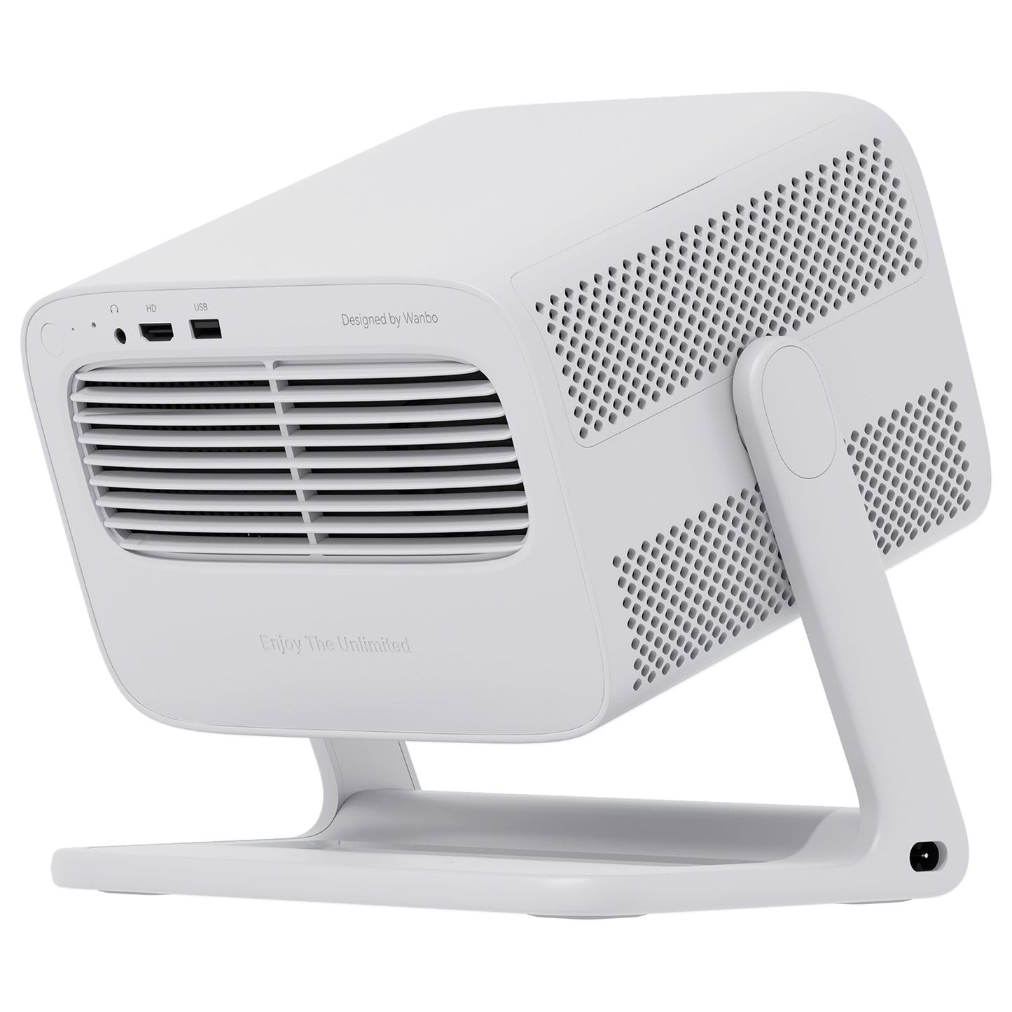 Wanbo VALI 1 – 1080P 900ANSI Android 11 Smart Home Theatre Projector – White-3