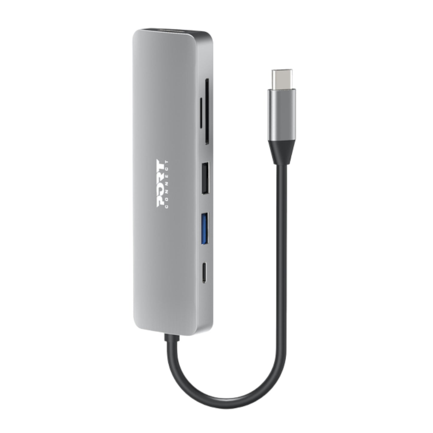 Port Connect 5-in-1 USB Type-C 4K Docking Station-1
