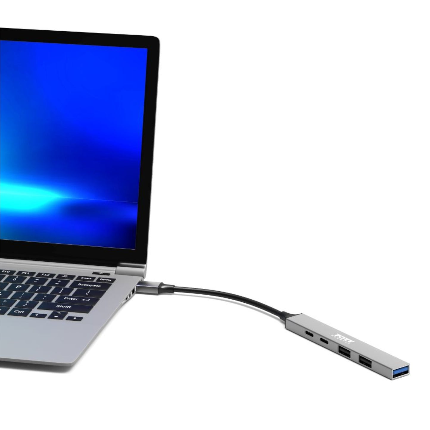 Port USB Type-C Hub 4 x USB + 1 x Charging Port-4