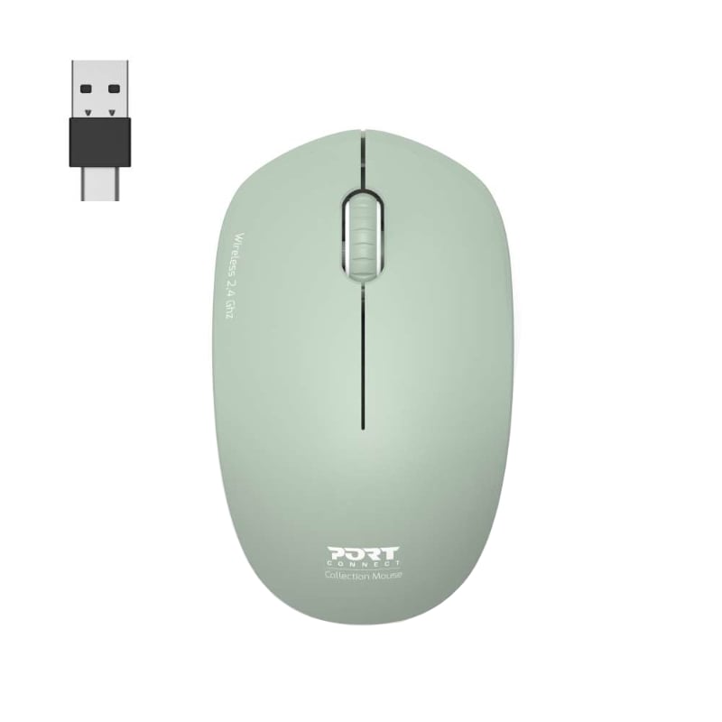 Port Connect MOUSE COLLECTION II WIRELESS Olive-0