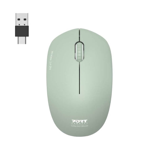 Port Connect MOUSE COLLECTION II WIRELESS Olive-0