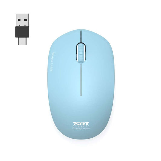 Port Connect Wireless Mouse – Azur-0