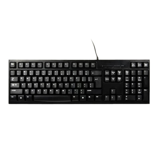 Port Connect Office Budget Wired Keyboard-Black-0