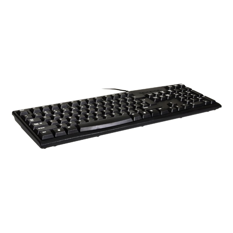 Port Connect Office Budget Wired Keyboard-Black-1
