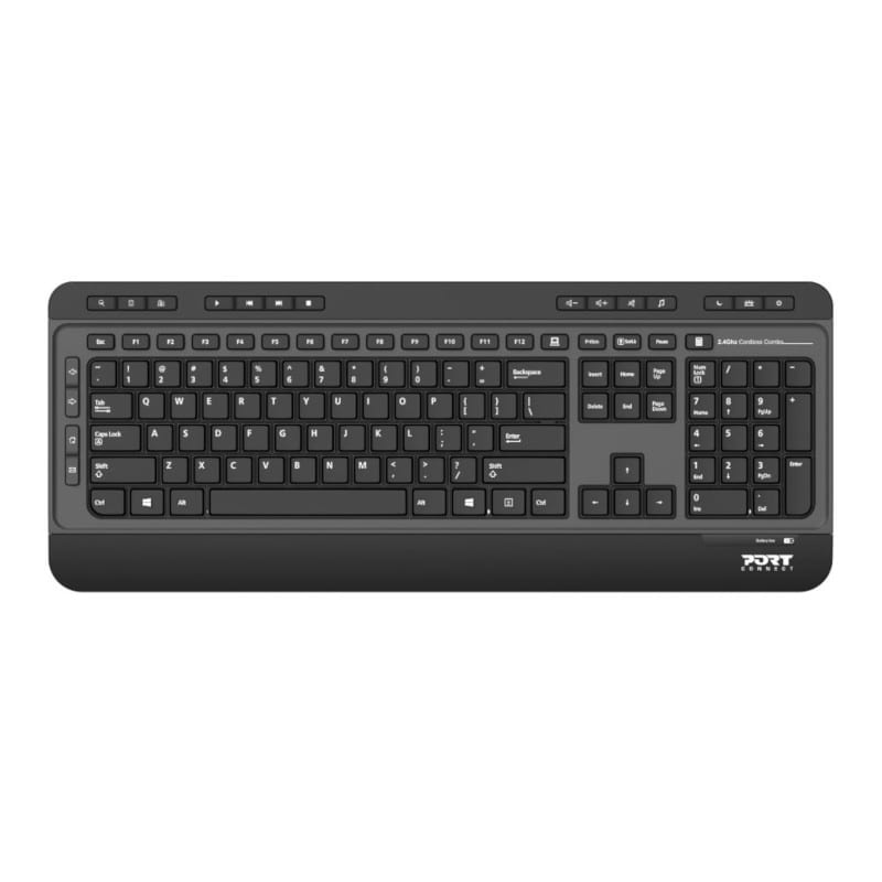 Port Wireless Keyboard and Mouse Combo-4