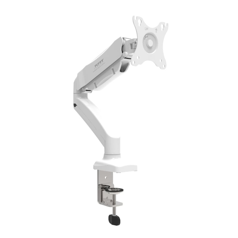 PORT Monitor Arm VESA Single Screen - White-1