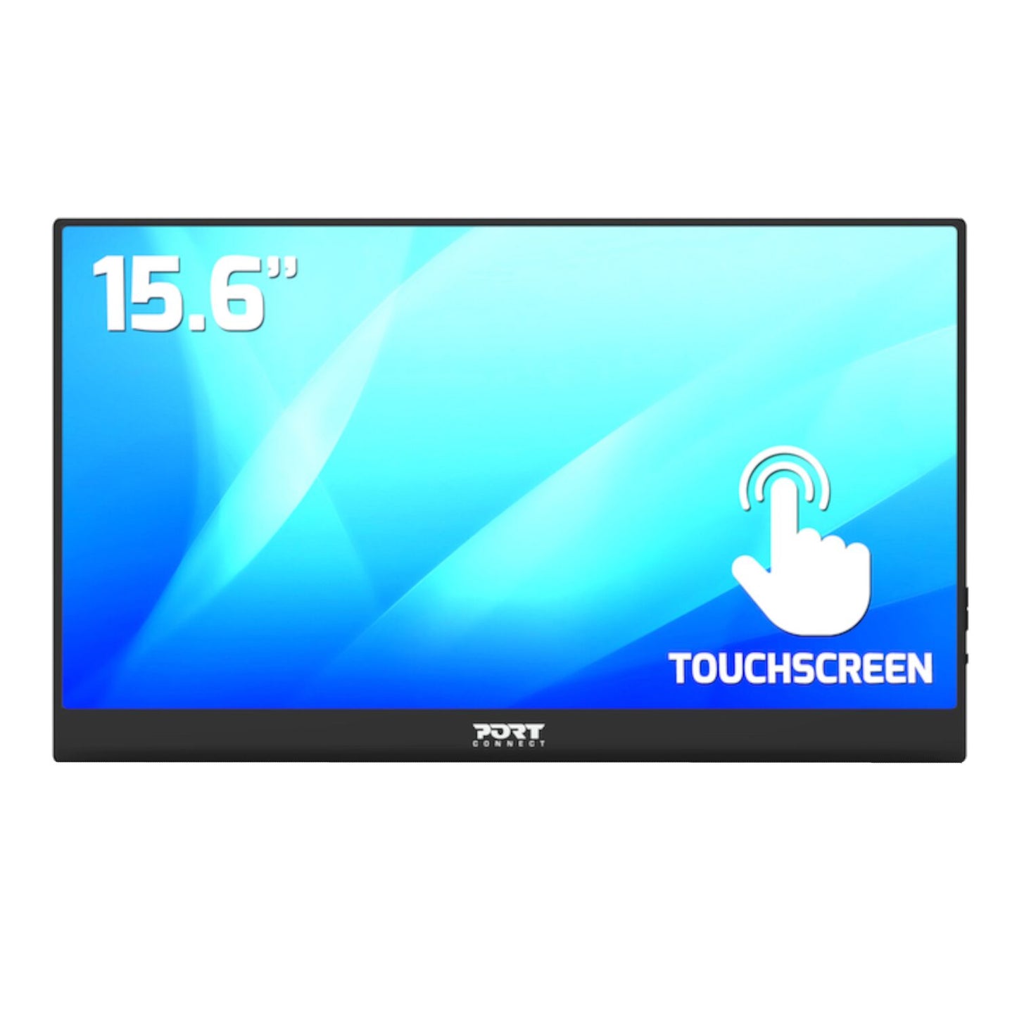 Port Connect 15.6" Full HD Touchscreen Portable Monitor-0