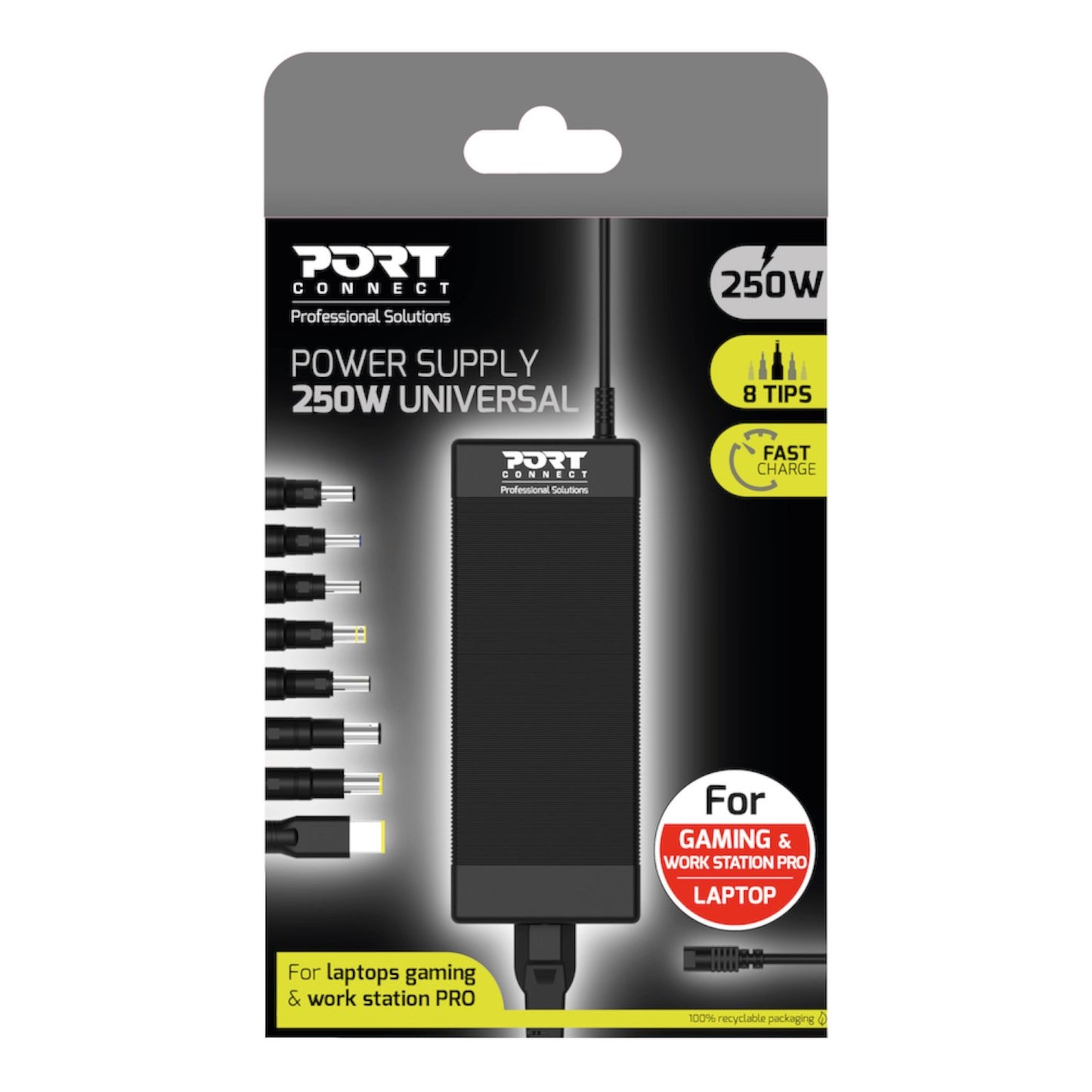 Port Connect 250W Universal Power Supply-8