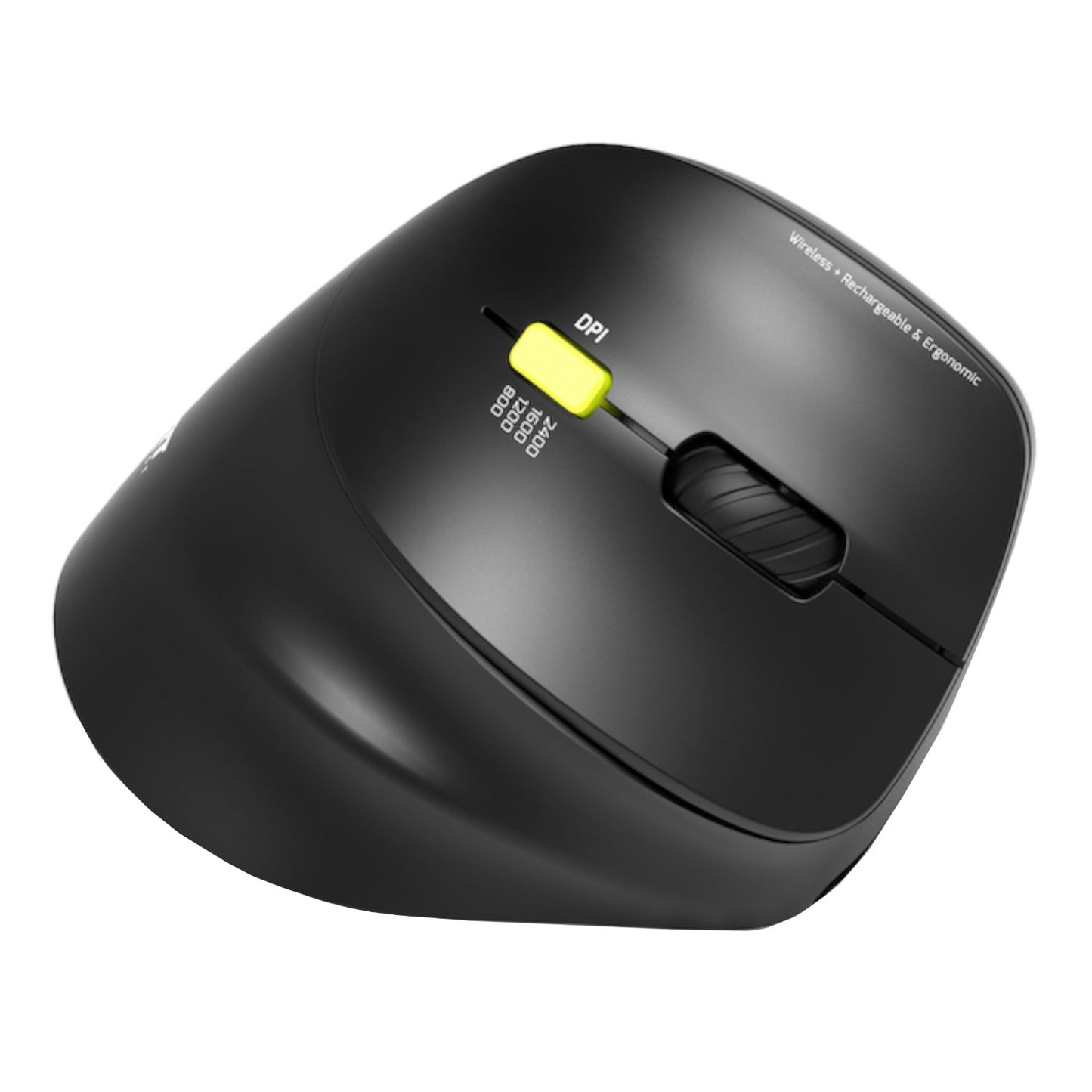 Port Connect Ergo Shape Bluetooth Rechargeable Mouse-2