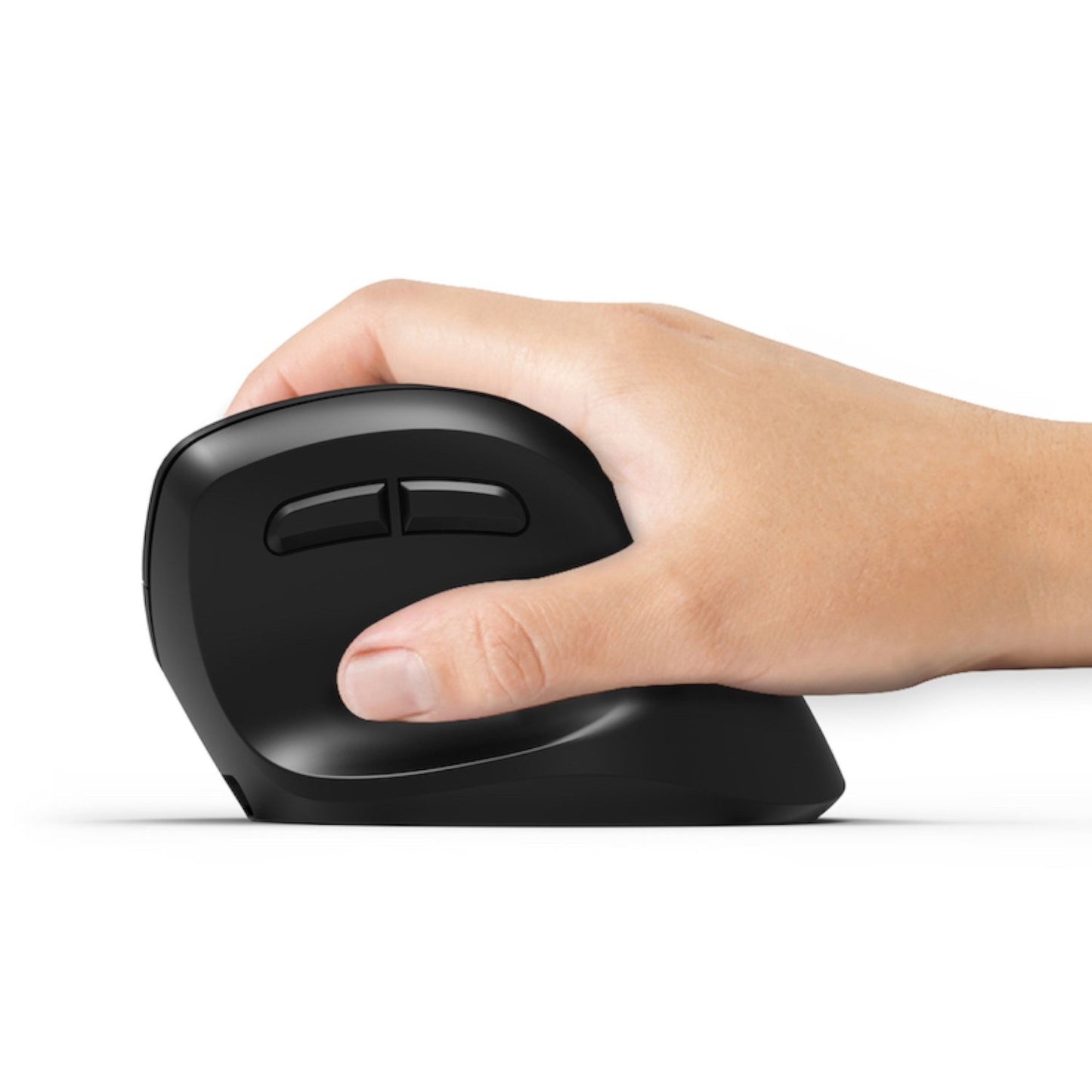 Port Connect Ergo Shape Bluetooth Rechargeable Mouse-5