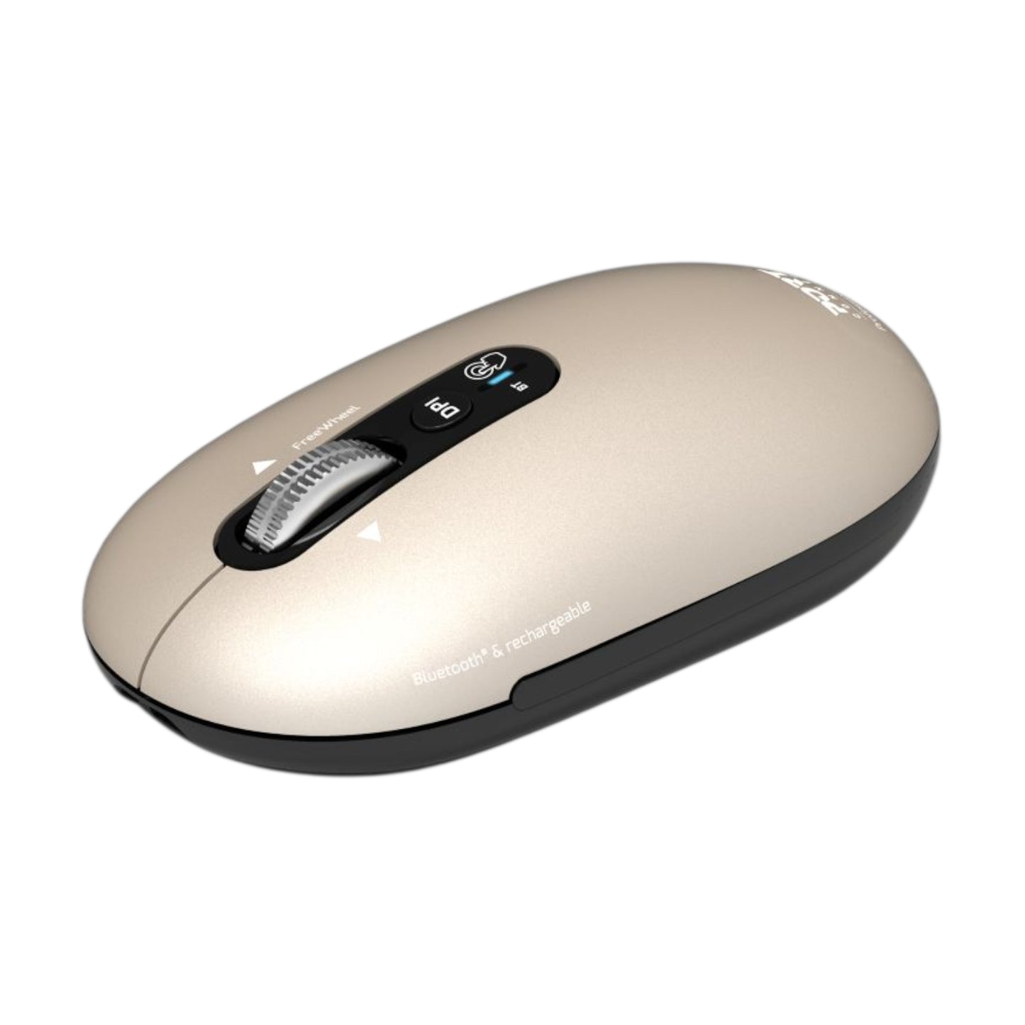 Port Connect PURE MAC Rechargeable Wireless and Bluetooth Mouse - Pearl-2