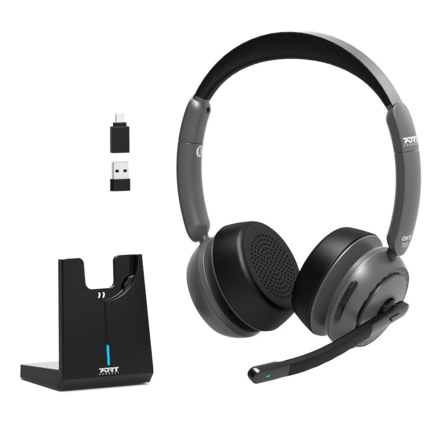 Port Connect ON’R 700 Bluetooth Wireless Headset with Noise Cancellation-0