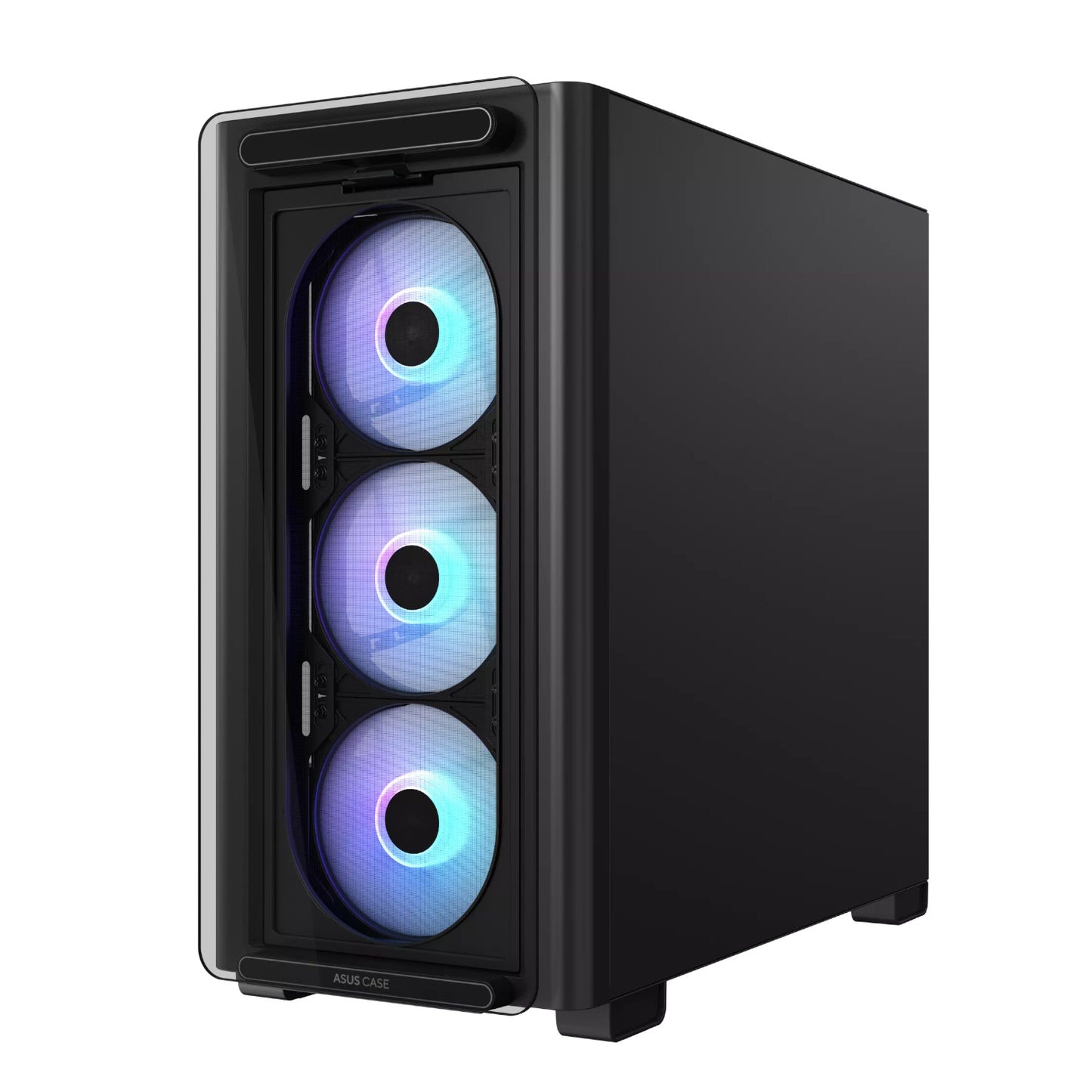Asus A23 PLUS ARGB Micro-ATX Gaming Chassis - Black-2