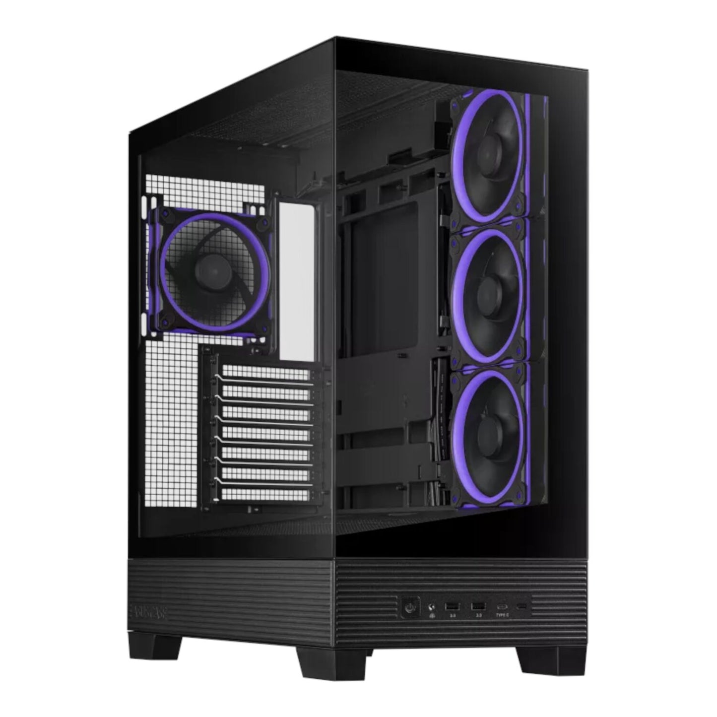Asus A31 PLUS Mid Tower ATX Chassis - Black-0