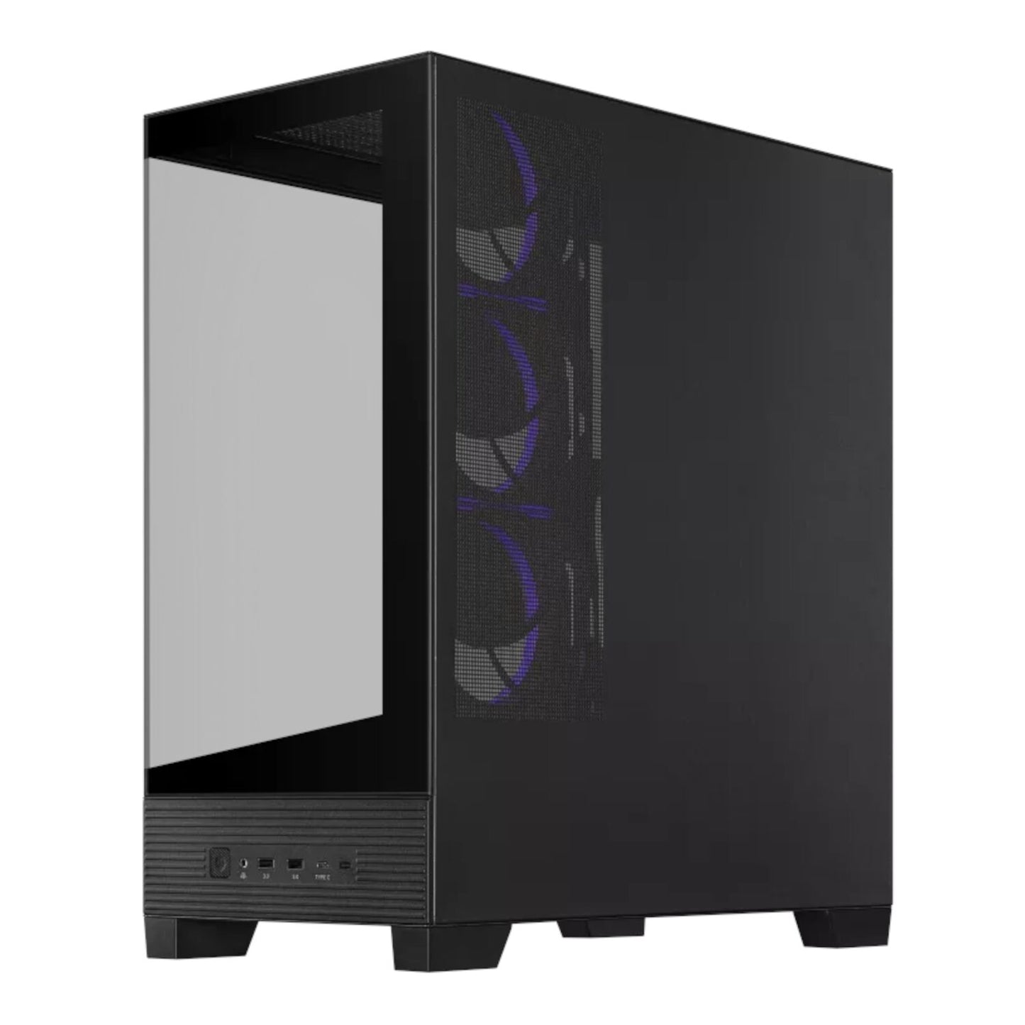 Asus A31 PLUS Mid Tower ATX Chassis - Black-3