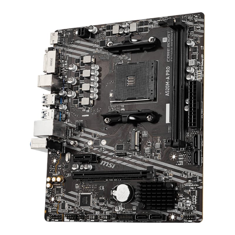 MSI A520M-A PRO AM4 AMD MATX Gaming Motherboard-3