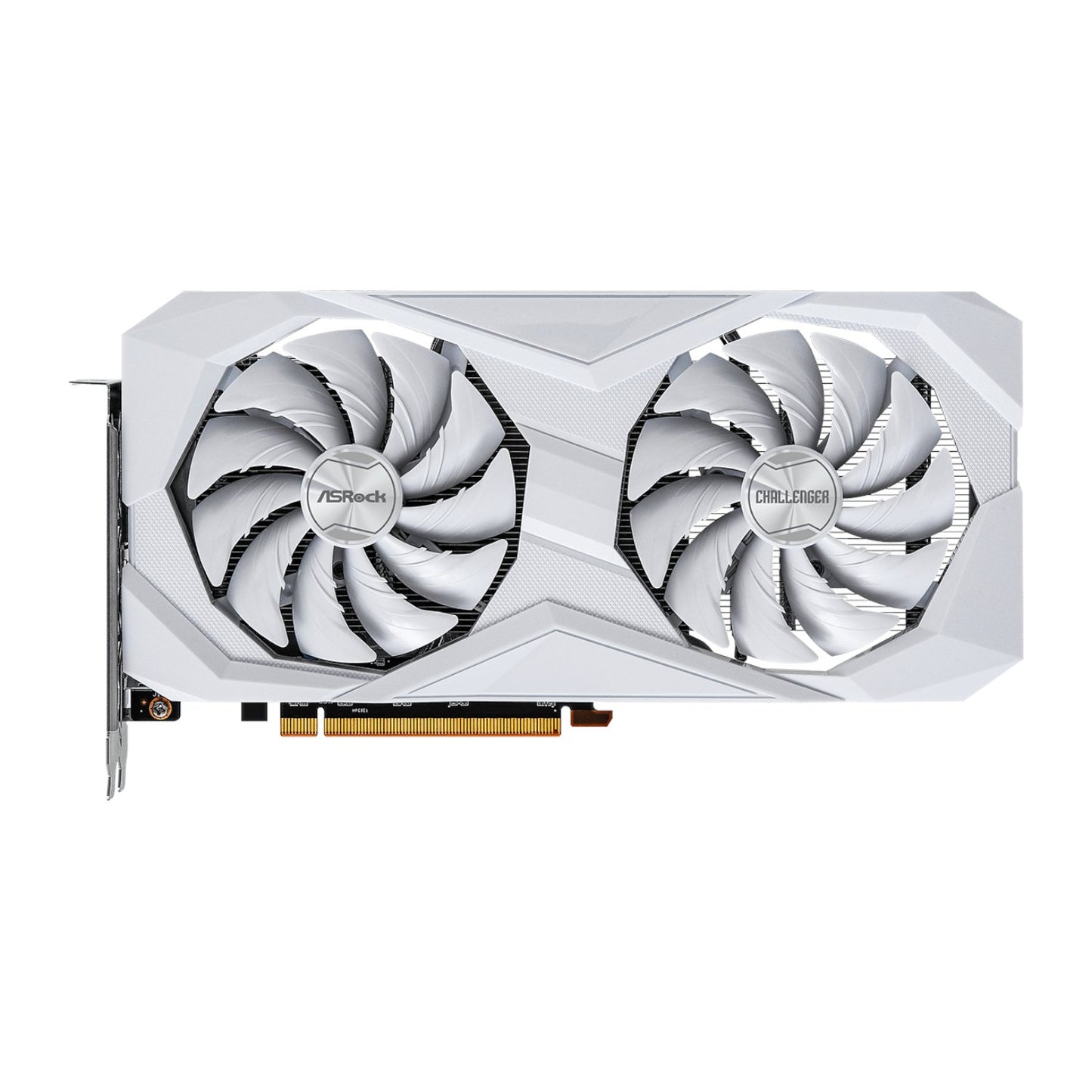ASRock Radeon RX6600 Challenger D 8G GDDR6 128-BIT Graphics Card - White-1