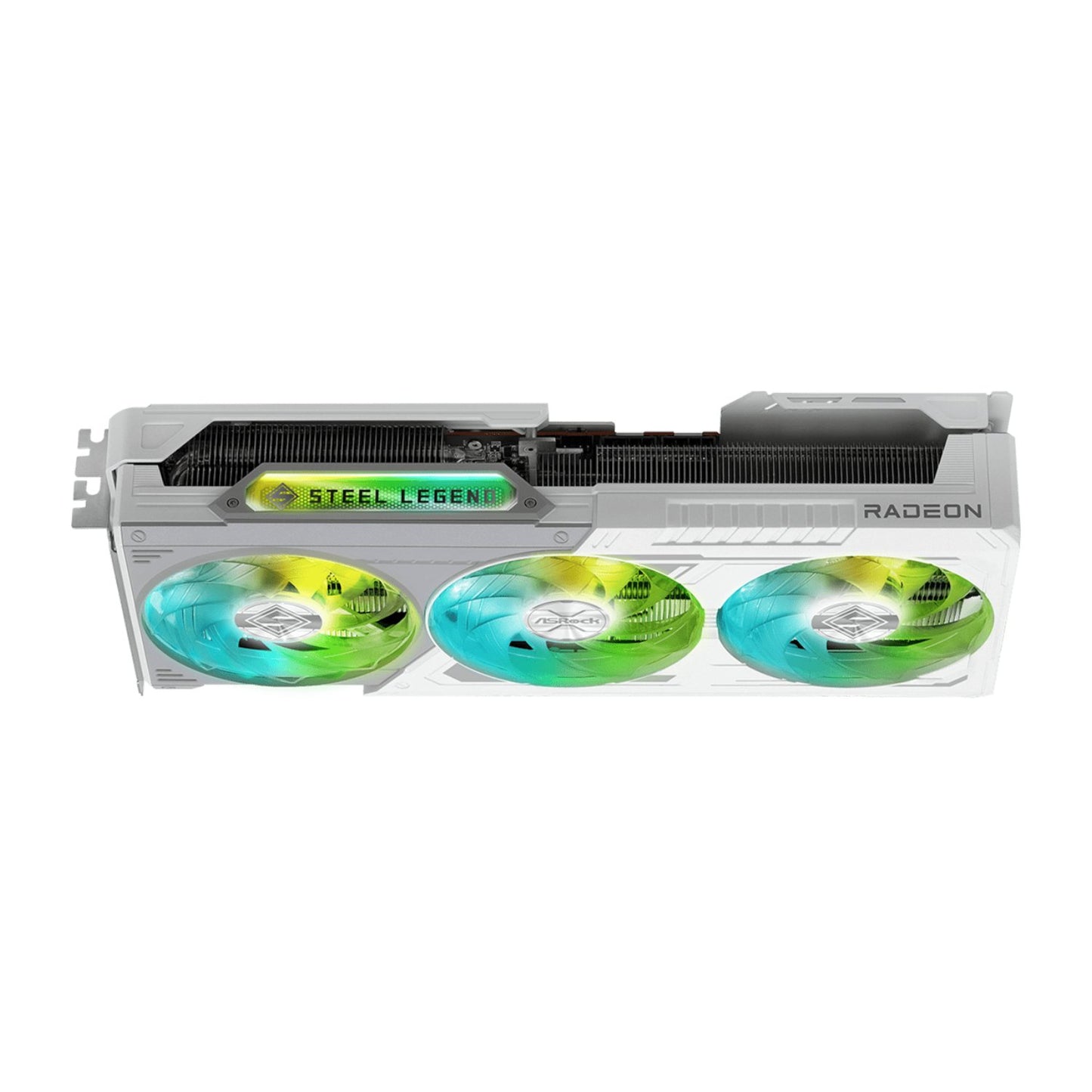 ASRock AMD Radeon RX 9070 XT Steel Legend 16GB Graphics Card-3