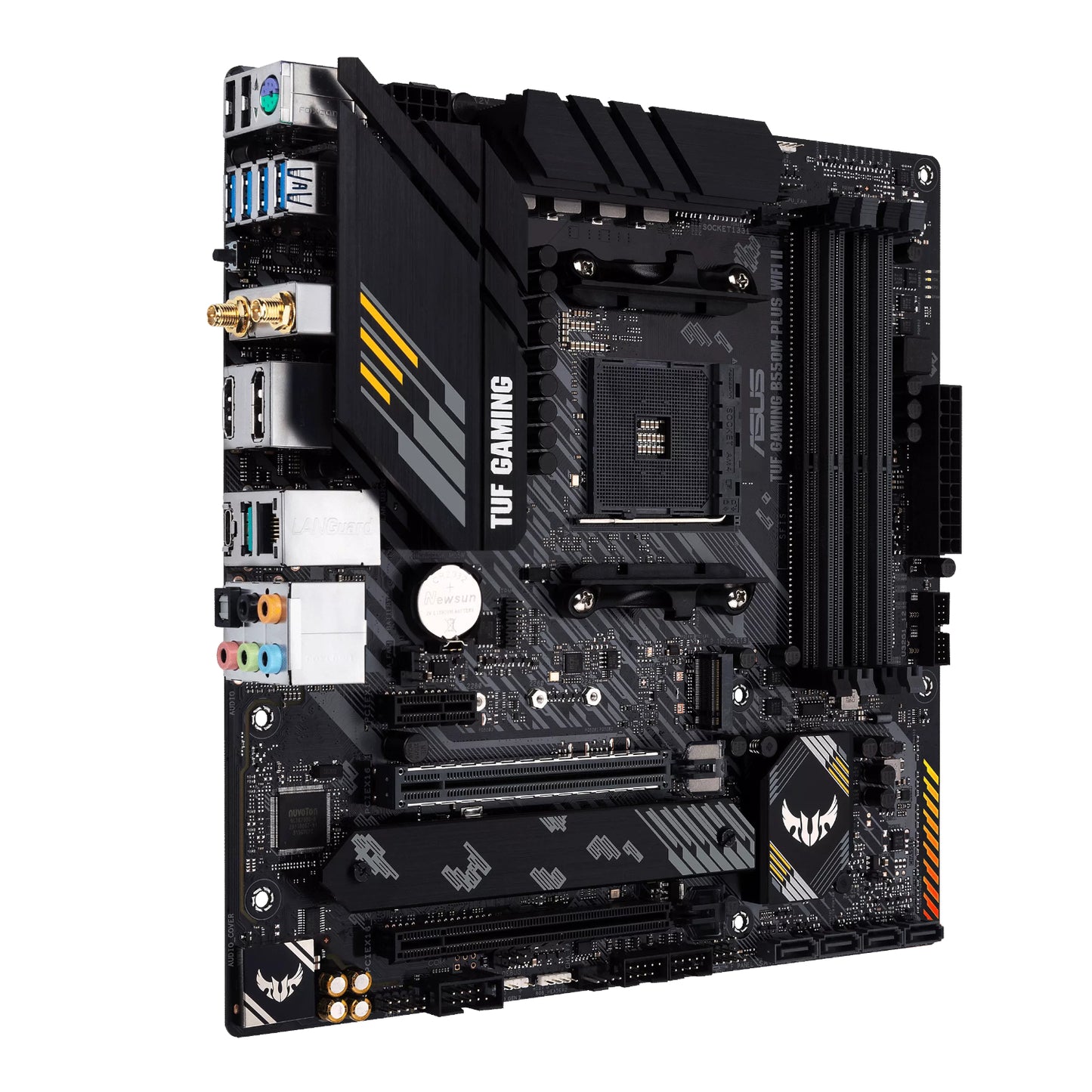 Asus TUF GAMING B550M-PLUS WIFI II and Asus Prime LC 360 ARGB Liquid CPU Cooler Bundle-2