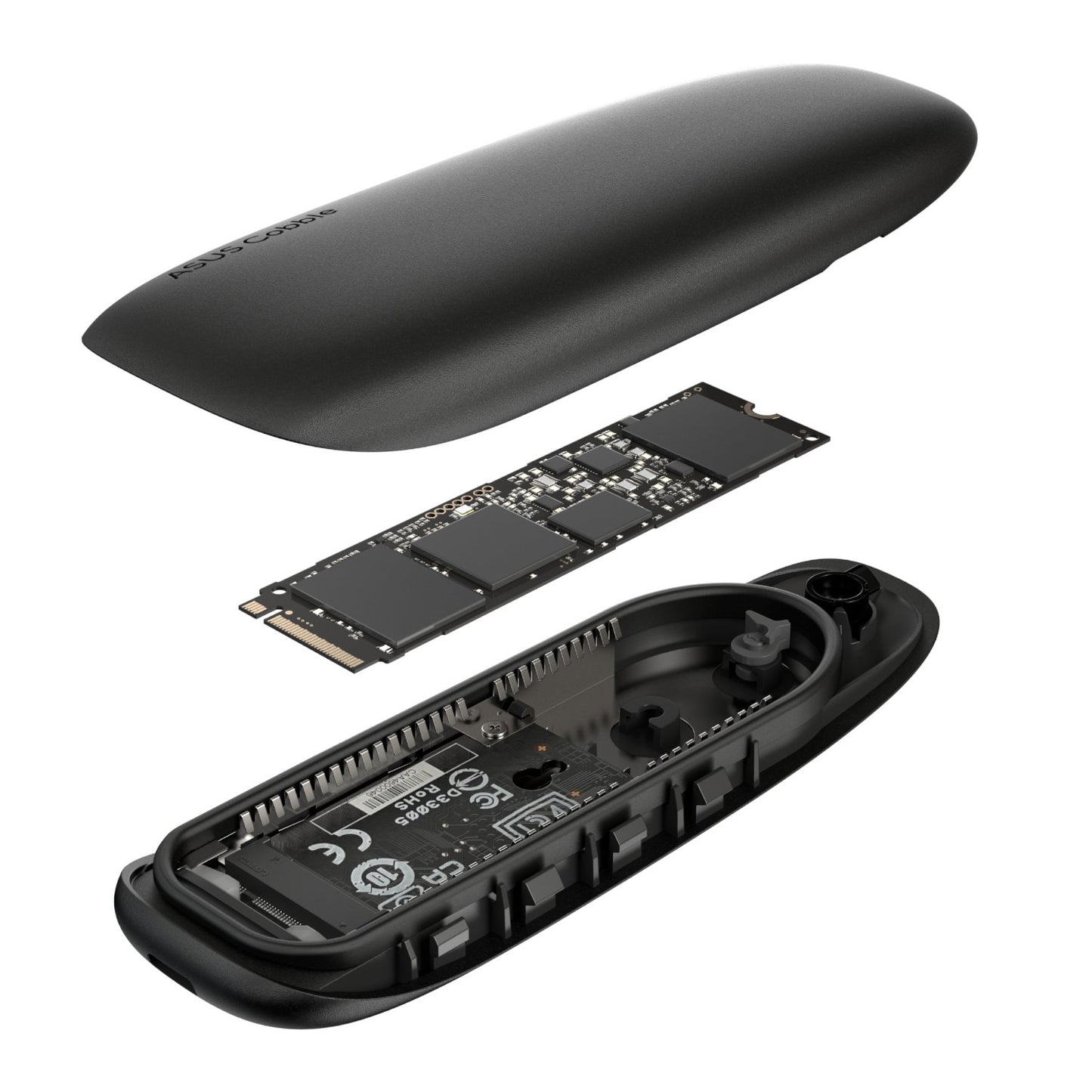 Asus Cobble M.2 SSD Enclosure - Black-4