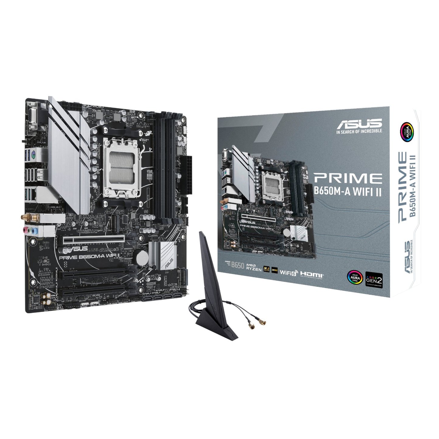Asus PRIME B650M-A WIFI II M-ATX Gaming Motherboard-0