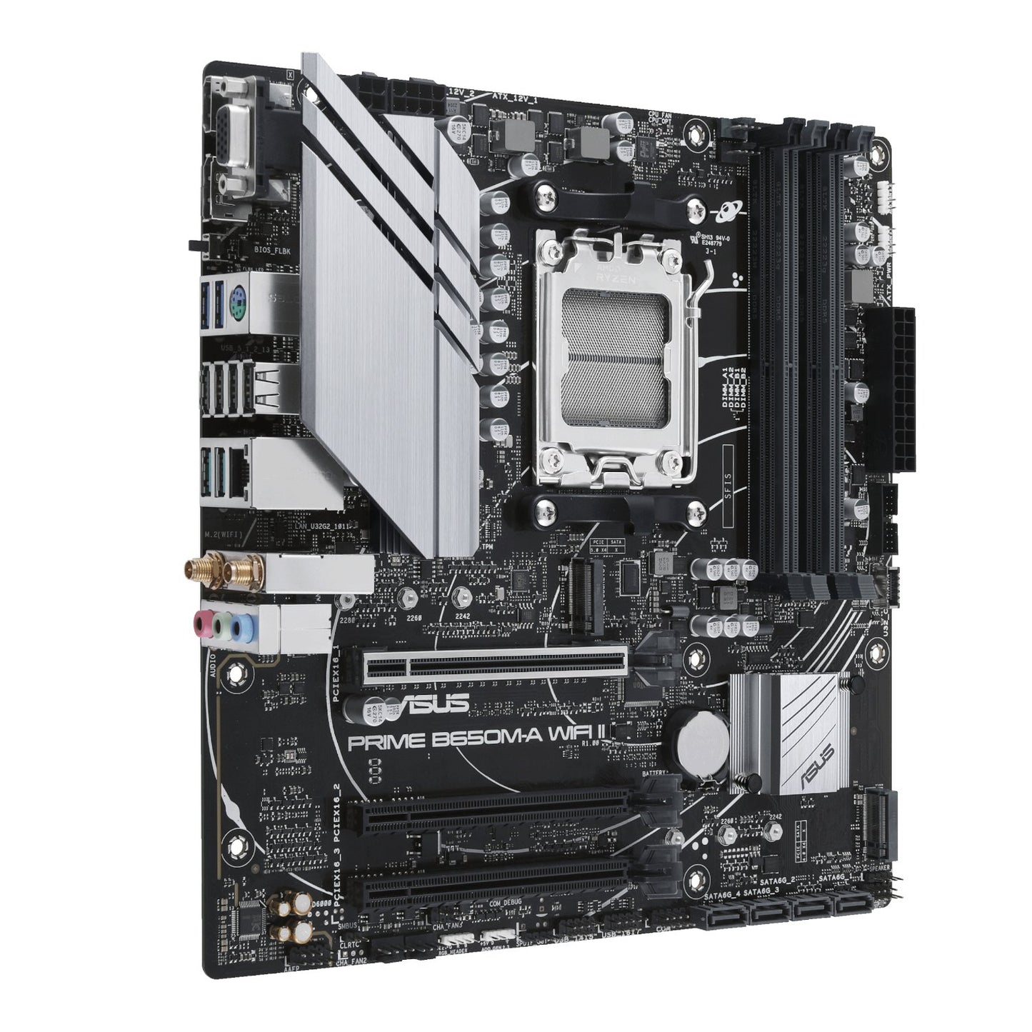 Asus PRIME B650M-A WIFI II M-ATX Gaming Motherboard-2