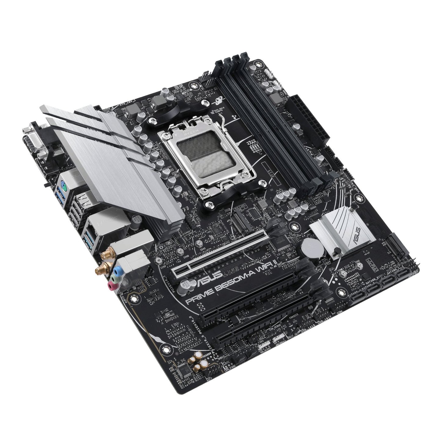 Asus PRIME B650M-A WIFI II M-ATX Gaming Motherboard-3