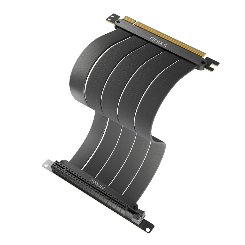Antec GPU Riser Cable PCIE 4.0 Black (200mm)-0