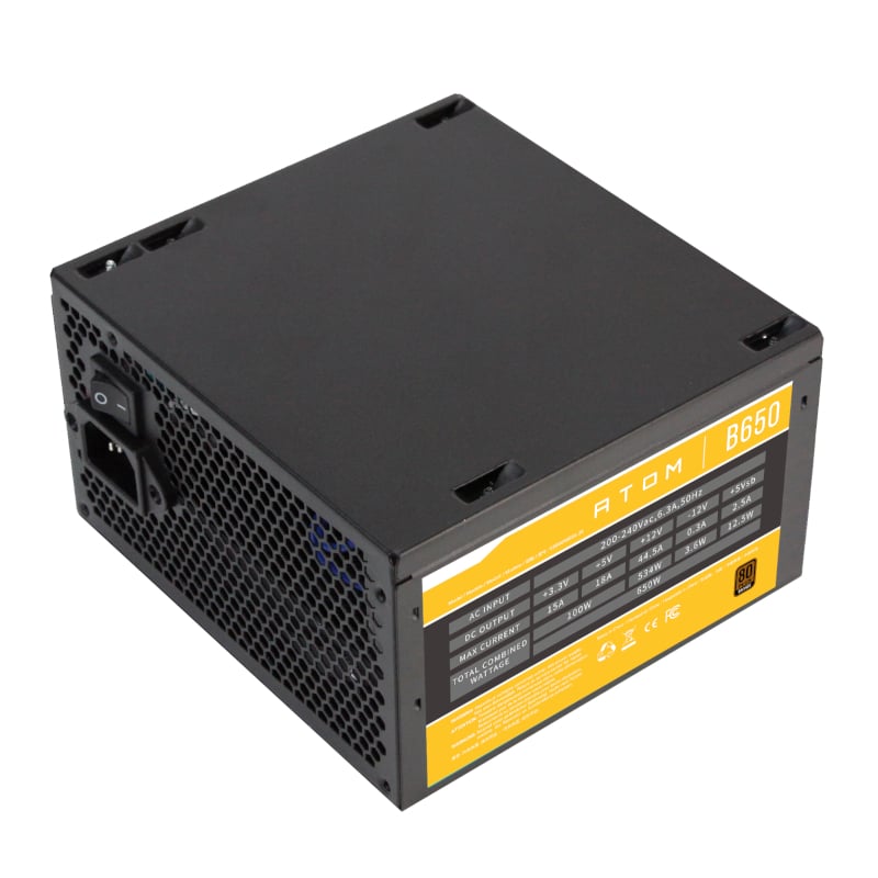 Antec Atom B650 Non-Modular Power Supply-3