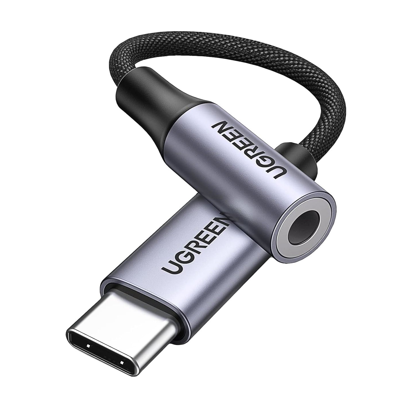 UGreen AV161 USB Type-C to 3.5mm 10cm Adapter-1