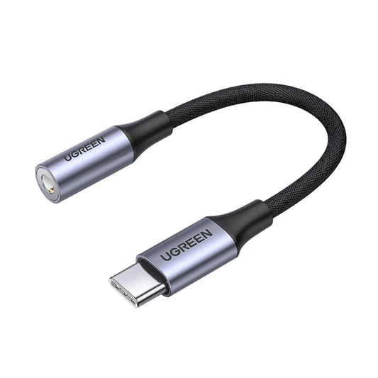 UGreen AV161 USB Type-C to 3.5mm 10cm Adapter-0