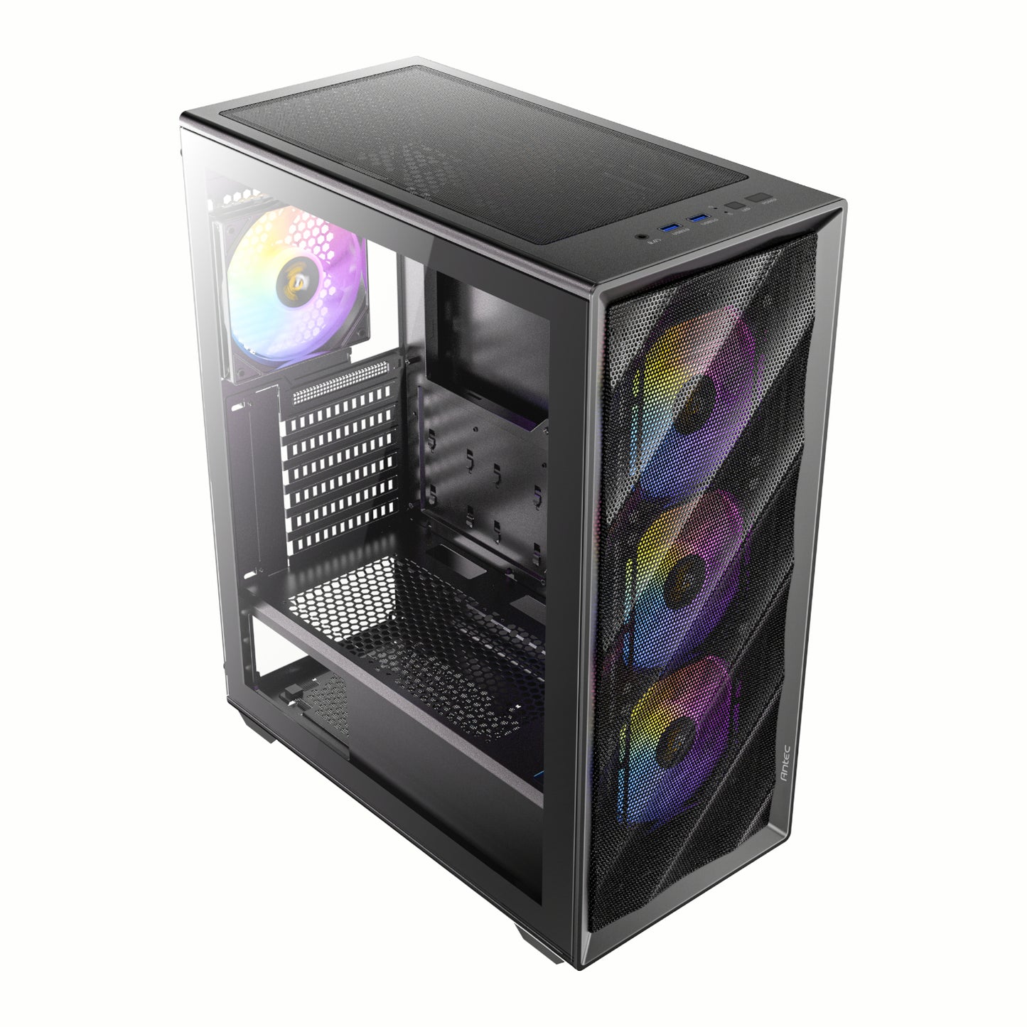 Antec AX85 ATX ARGB Mid-Tower Gaming Chassis - Black-3