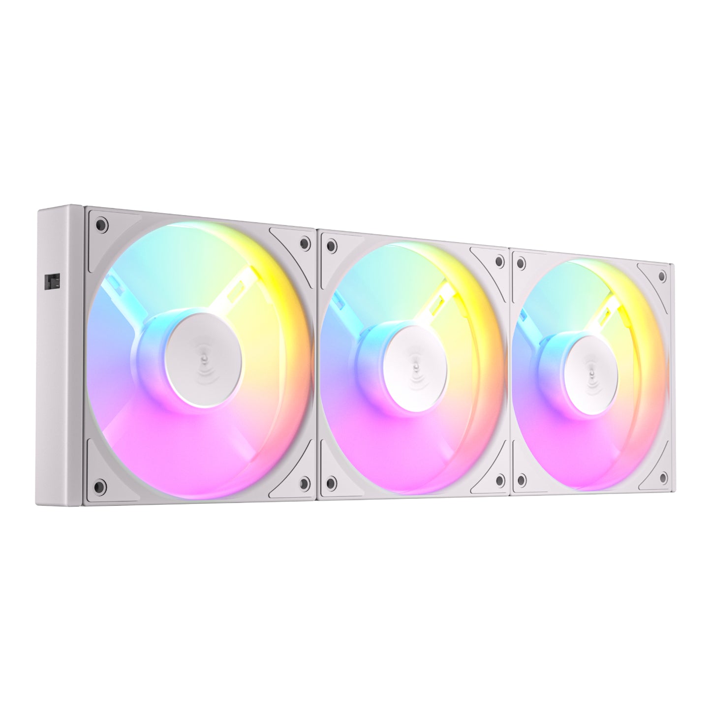 Antec Connect 120 Reverse ARGB PWM Fan 3 Pack – White-1