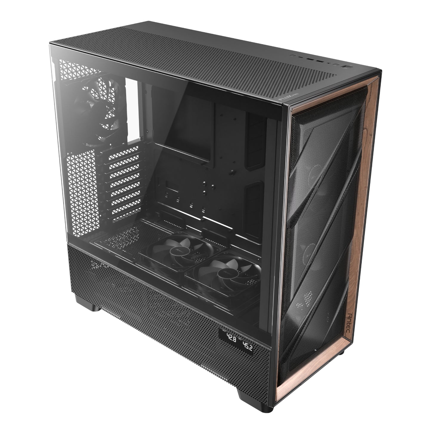 Antec FLUX PRO E-ATX Full Tower Gaming Chassis – Black-4