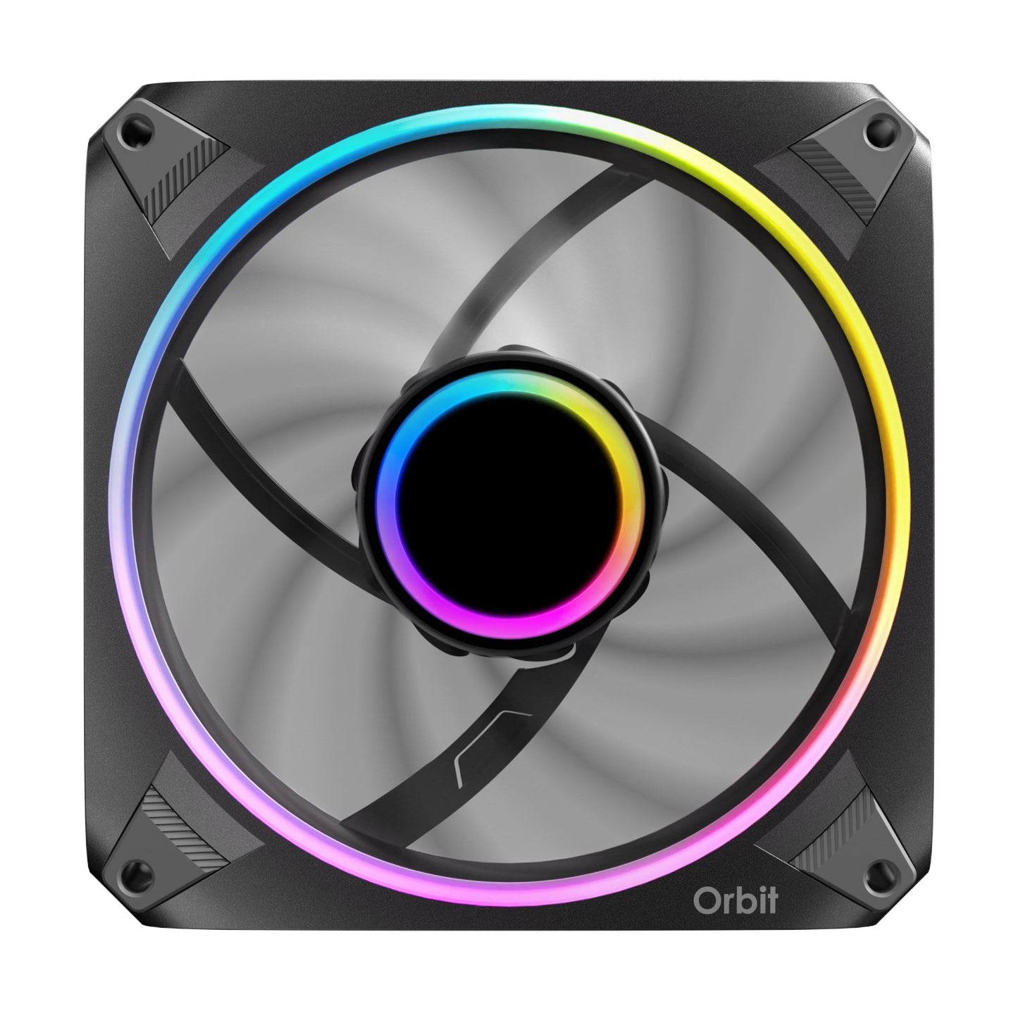 Antec ORBIT PWM 120mm ARGB Fan 3 Pack - Black-1