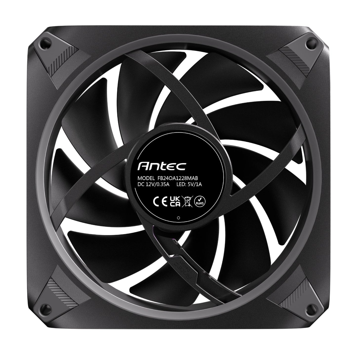 Antec ORBIT PWM 120mm ARGB Fan 3 Pack - Black-3