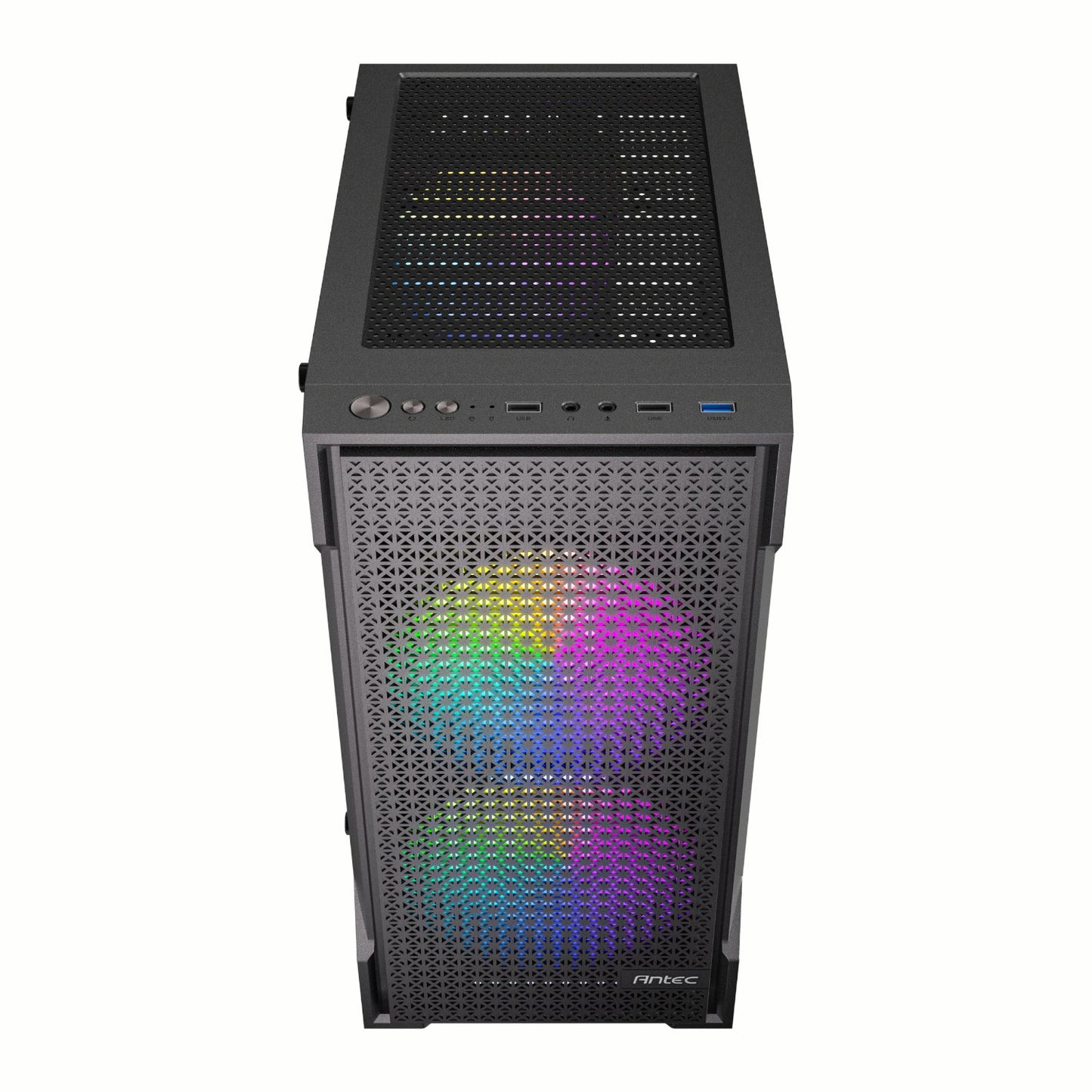 Antec VX100M ARGB Micro-ATX Mini Tower Gaming Chassis-1
